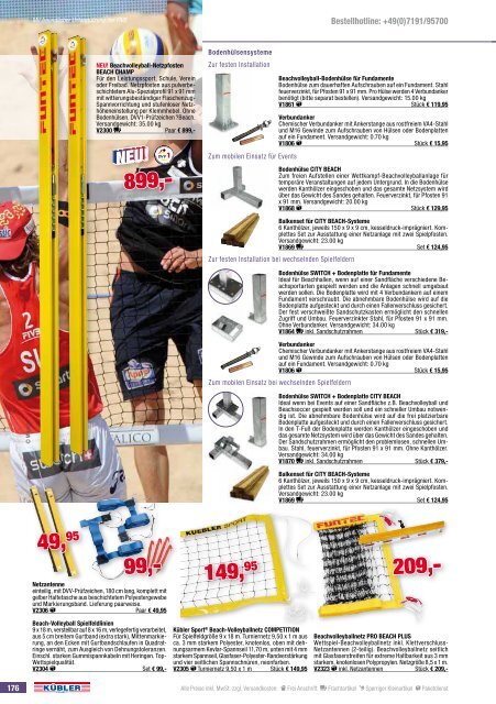 Kübler Sport Frühjahrskatalog 2017