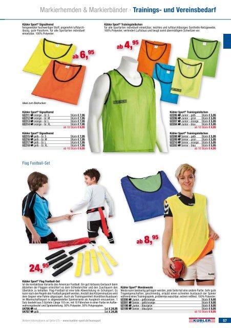 Kübler Sport Frühjahrskatalog 2017