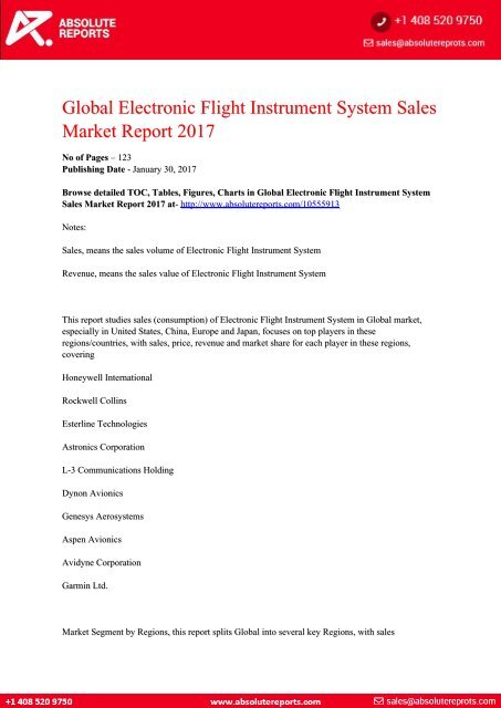 Global-Electronic-Flight-Instrument-System-Sales-Market-Report-2017