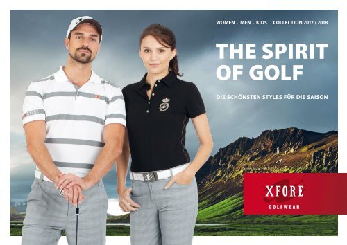 XFORE GOLFWEAR COLLECTION 2017