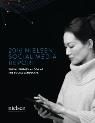 2016 NIELSEN SOCIAL MEDIA REPORT
