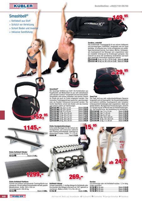 Kübler Sport Frühjahrskatalog 2017 Mobile