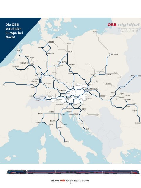 München mit den ÖBB