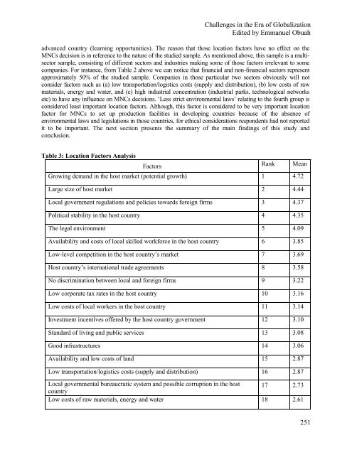 Challenges in the Era of Globalization - iaabd