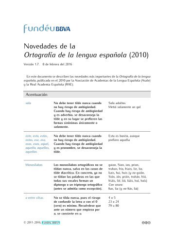 Ortografía de la lengua española (2010)