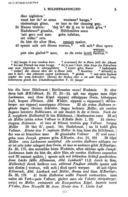 Sammlung kleinerer althochdeutscher  Sprachdenkmäler, 1986 pdf ...