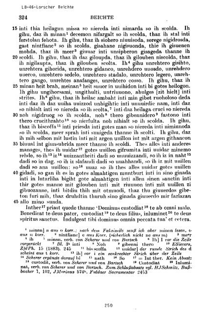 Sammlung kleinerer althochdeutscher  Sprachdenkmäler, 1986 pdf ...