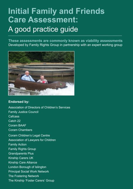 Initial Family and Friends Care Assessment