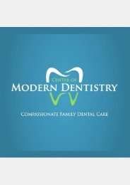 Logo of Center of Modern Dentistry Rancho Cucamonga CA