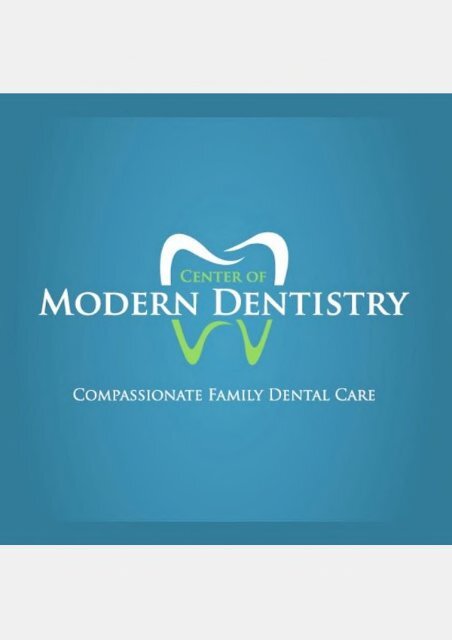 Logo of Center of Modern Dentistry Rancho Cucamonga CA