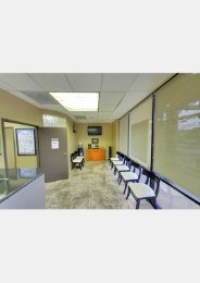 Waiting area and refreshments at Center of Modern Denttistry in Rancho Cucamonga CA