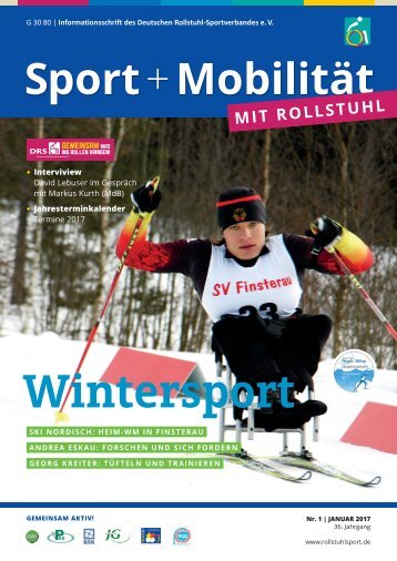Sport + Mobilität mit Rollstuhl 01/2017