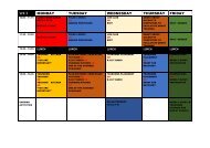 ROLLING 4 WEEK TIMETABLE WK 3--BOOKLET