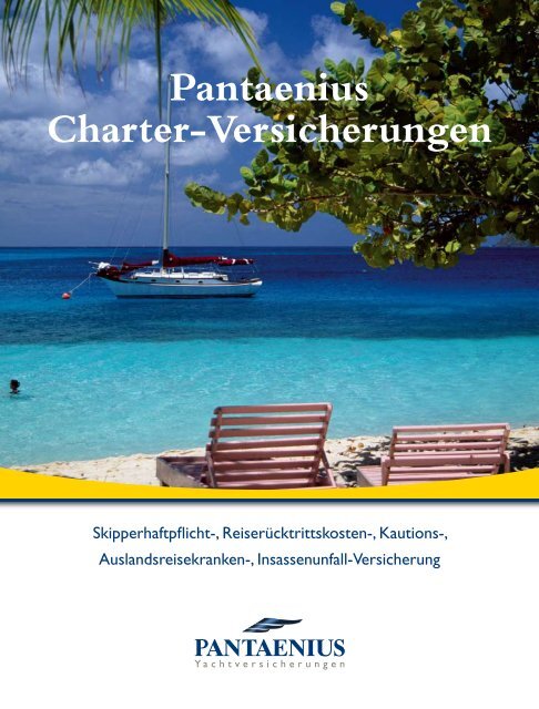 Pantaenius Charter-Versicherungen