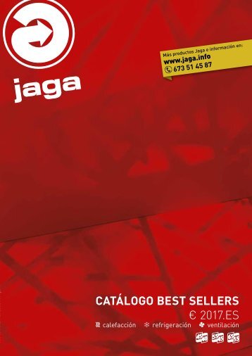 CATÁLOGO JAGA BEST SELLERS 2017