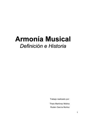 ARMONIA MUSICAL