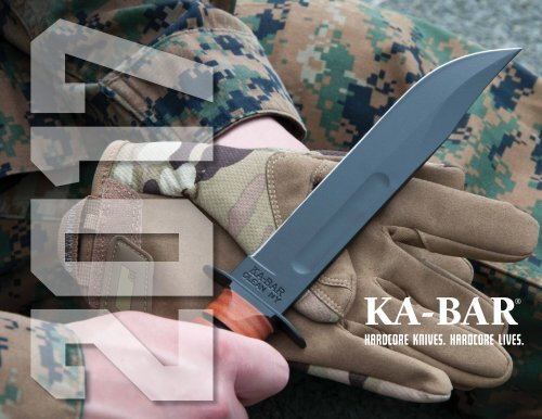 Ka-Bar KaBar Full-Size USMC Serrated w// Plastic Sheath 5018