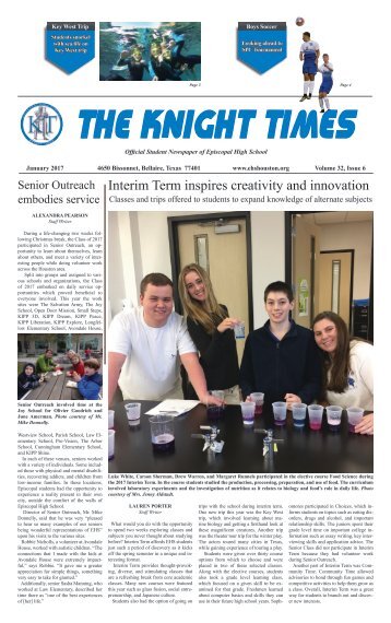 THE KNIGHT TIMES - January 2017