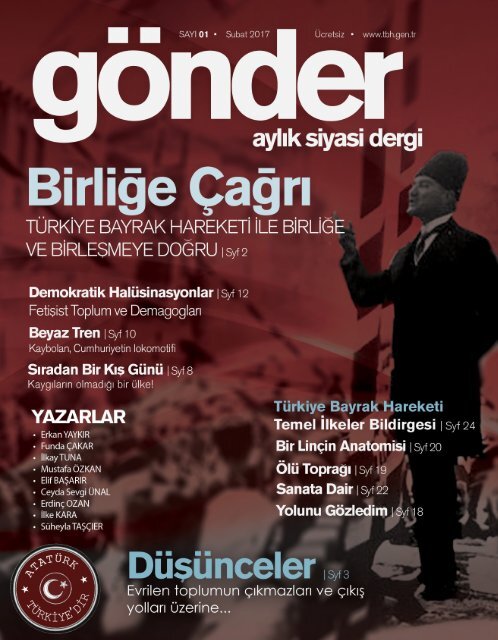 Gönder Dergi 1.Sayı - Şubat 2017