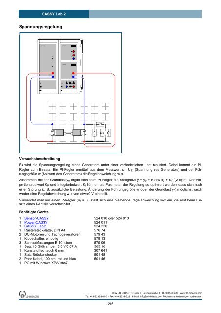 CASSY Lab 2 - Institut für Experimentelle Kernphysik