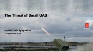 The Threat of Small UAS