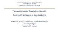 Technical Intelligence in Manufacturing