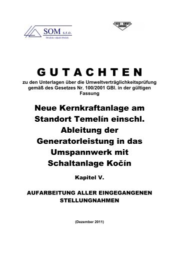 2) Stellungnahme - Bayerisches Staatsministerium für Umwelt und ...