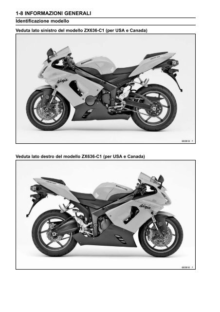 Manuale d'officina Kawasaki Ninja zx-6r 636 - Semper Fidelis