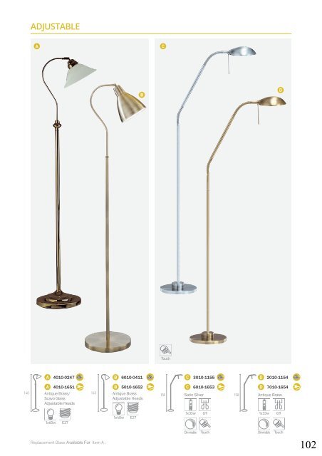 Washington Lighting - Table and Floor Lamps