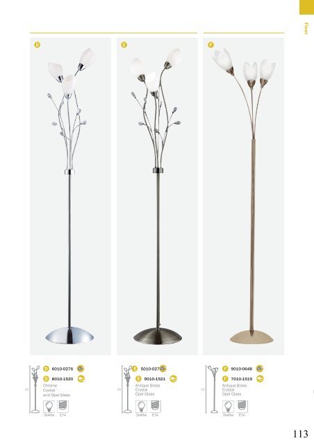 Washington Lighting - Table and Floor Lamps