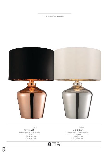 Washington Lighting - Table and Floor Lamps