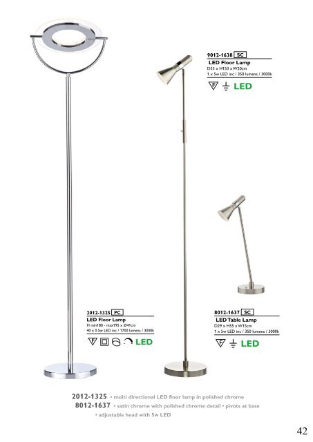 Washington Lighting - Table and Floor Lamps