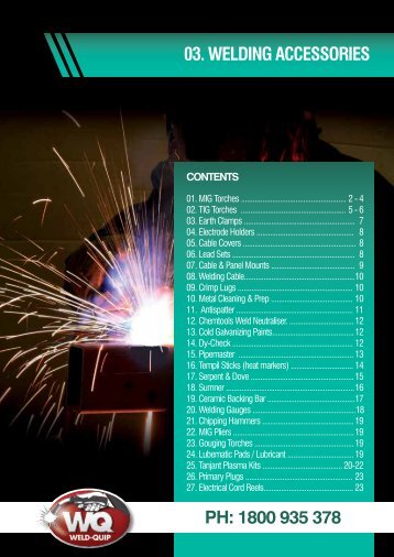 03. welding accessories - Weld-Quip