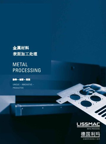 METAL PROCESSING - Lissmac