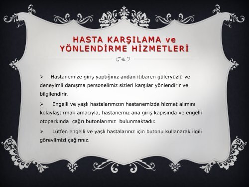 HASTANE BİLGİ REHBERİ (2)