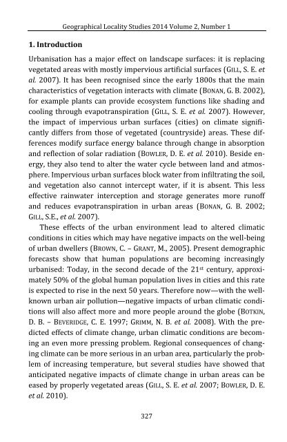 Luca Rozália Száraz: The Impact of Urban Green Spaces on Climate and Air Quality in Cities