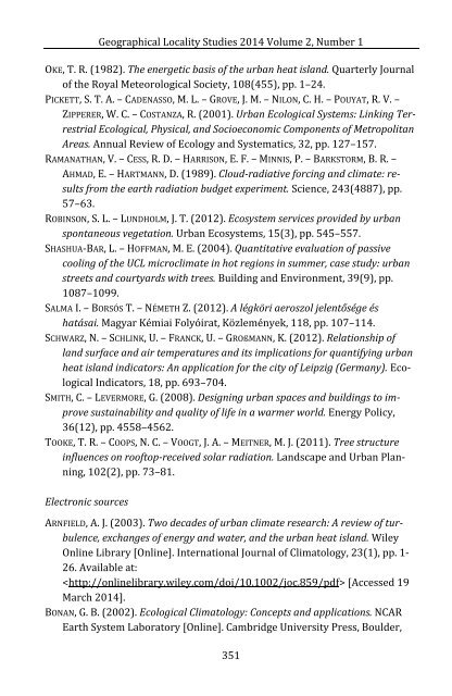 Luca Rozália Száraz: The Impact of Urban Green Spaces on Climate and Air Quality in Cities