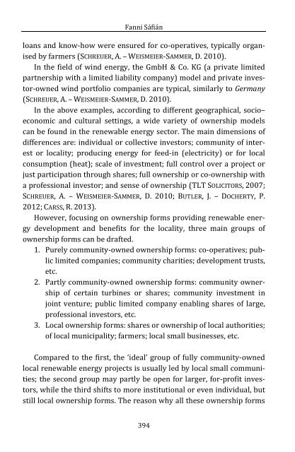 Fanni Sáfián: The Synergies of Community Ownership, Renewable Energy Production and Locality – The Cases of Güssing and Samsø