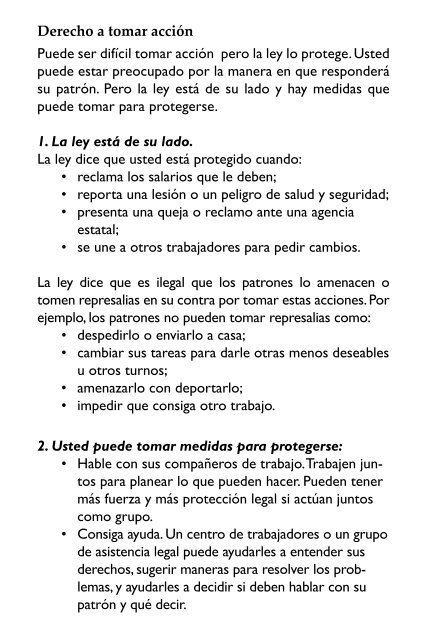 Todos los trabajadores en California tienen derechos