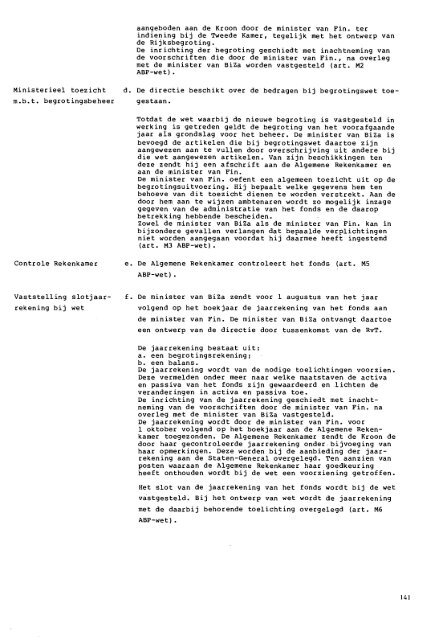 Voorstudie 35: Organen en rechtspersonen rondom de centrale