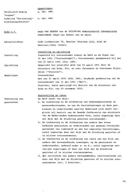 Voorstudie 35: Organen en rechtspersonen rondom de centrale