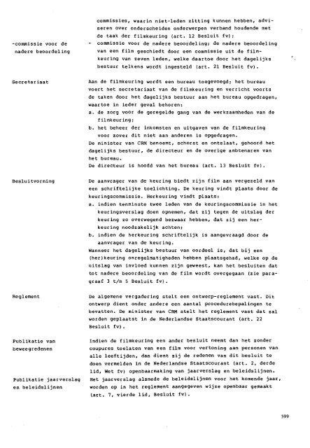 Voorstudie 35: Organen en rechtspersonen rondom de centrale