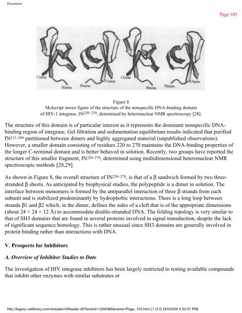 netLibrary - eBook Summary Structure-based Drug Design by ...