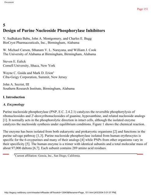 netLibrary - eBook Summary Structure-based Drug Design by ...