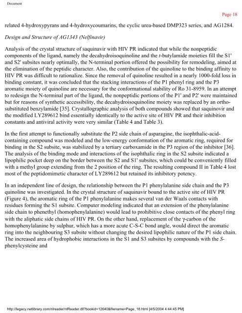 netLibrary - eBook Summary Structure-based Drug Design by ...