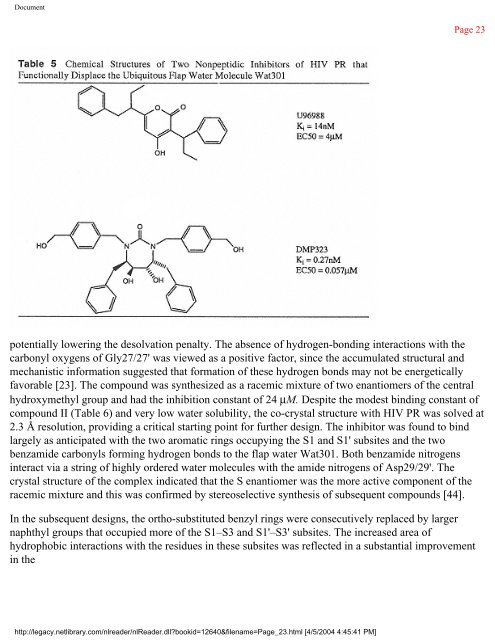 netLibrary - eBook Summary Structure-based Drug Design by ...