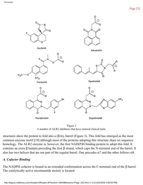 netLibrary - eBook Summary Structure-based Drug Design by ...