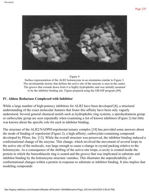 netLibrary - eBook Summary Structure-based Drug Design by ...