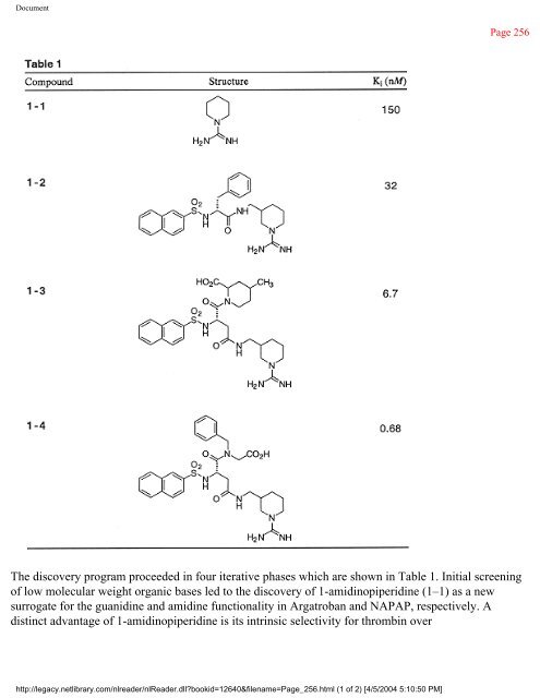 netLibrary - eBook Summary Structure-based Drug Design by ...