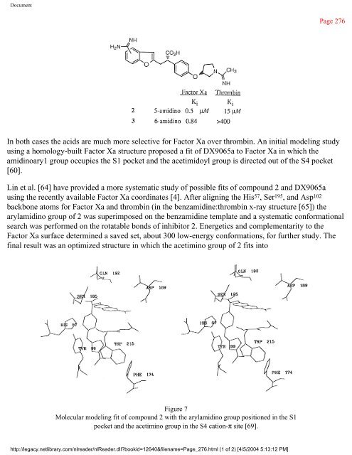 netLibrary - eBook Summary Structure-based Drug Design by ...